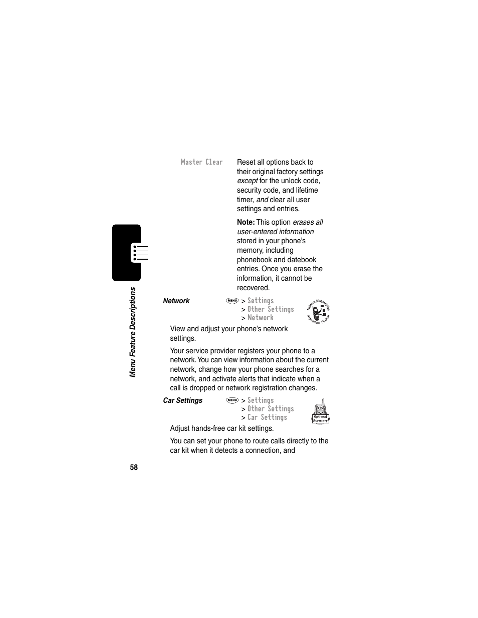 Motorola 120e User Manual | Page 60 / 184