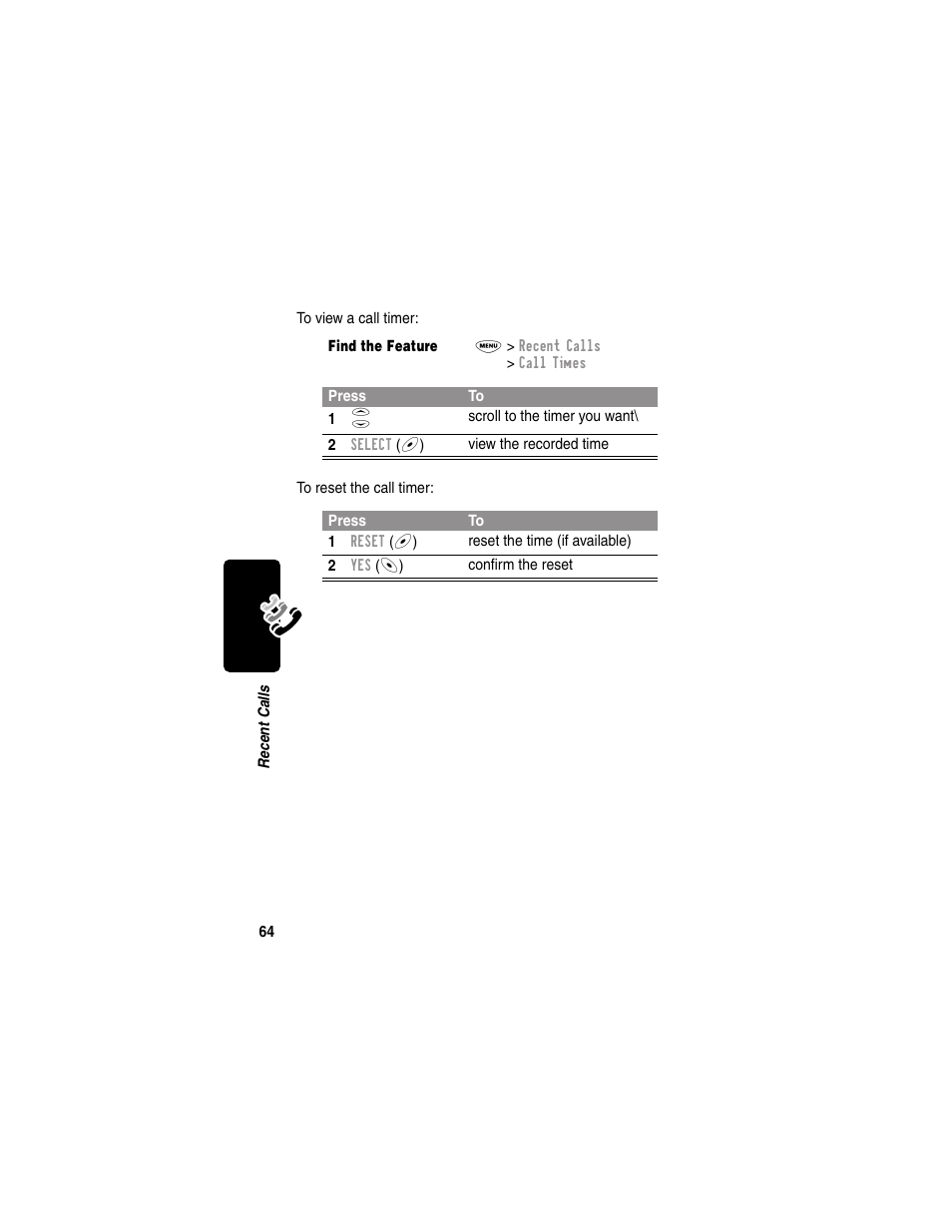 Motorola 120e User Manual | Page 66 / 184