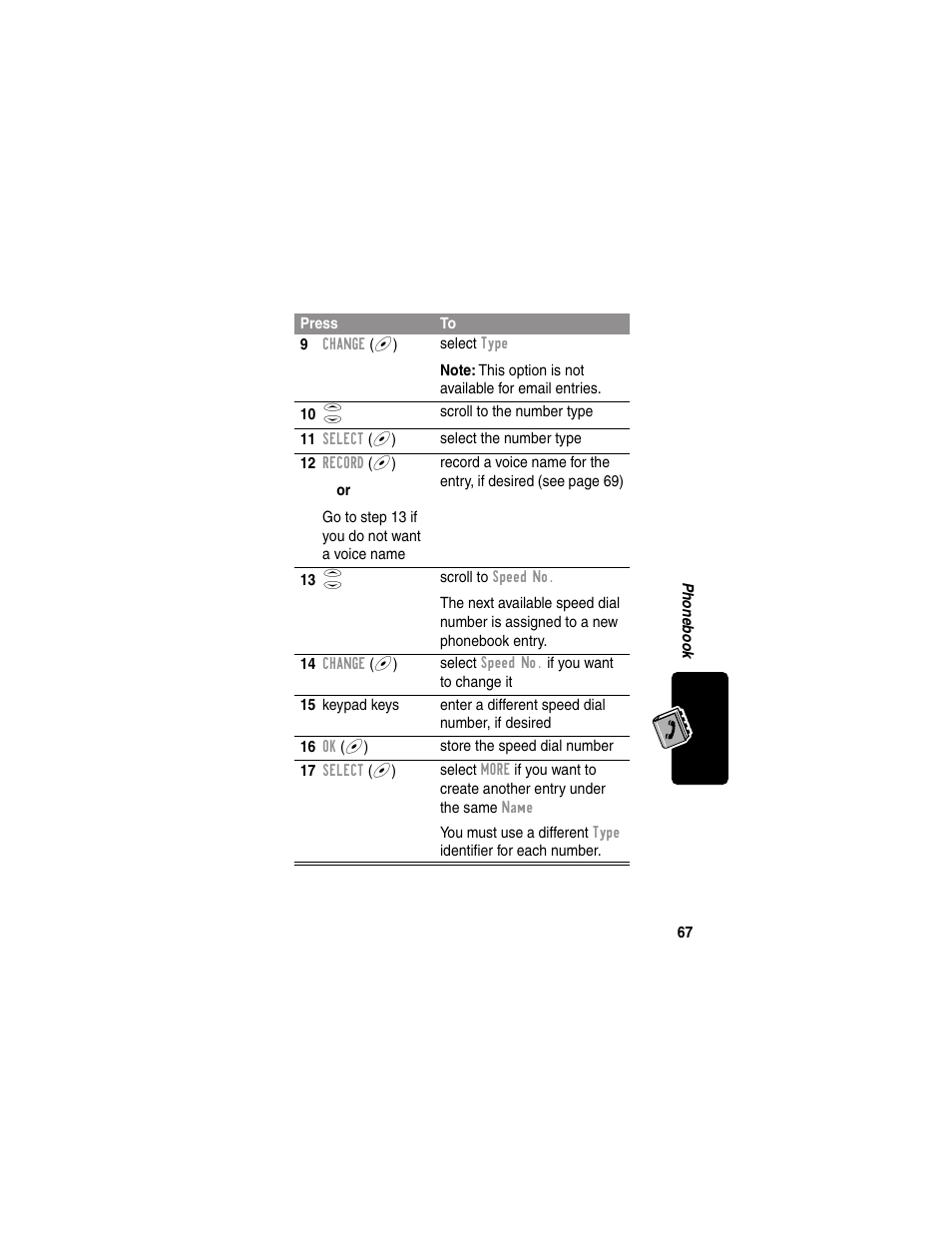 Motorola 120e User Manual | Page 69 / 184