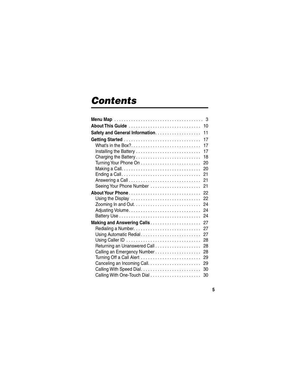 Motorola 120e User Manual | Page 7 / 184