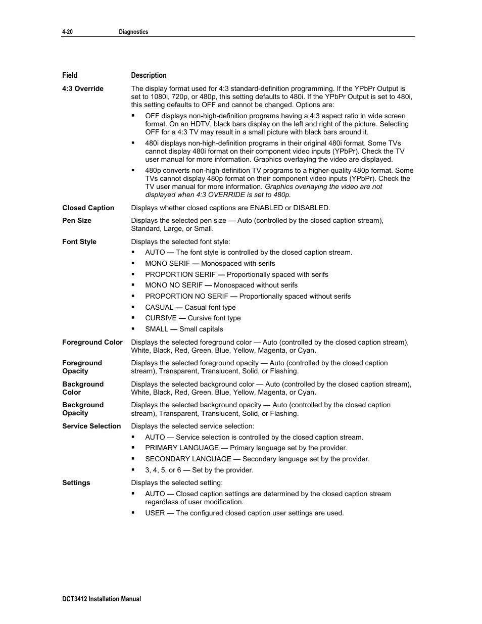 Motorola DCT3412 User Manual | Page 60 / 77