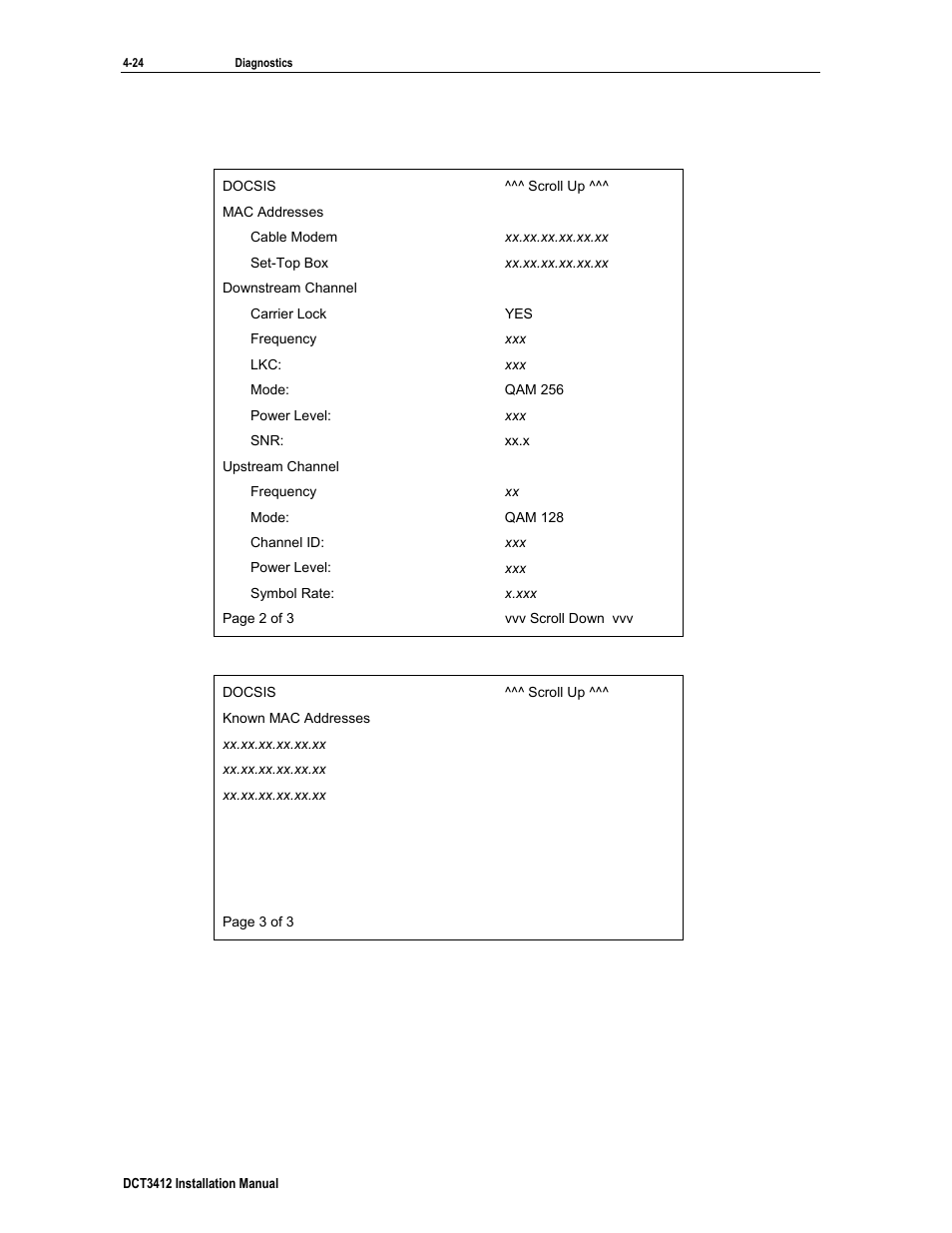 Motorola DCT3412 User Manual | Page 64 / 77