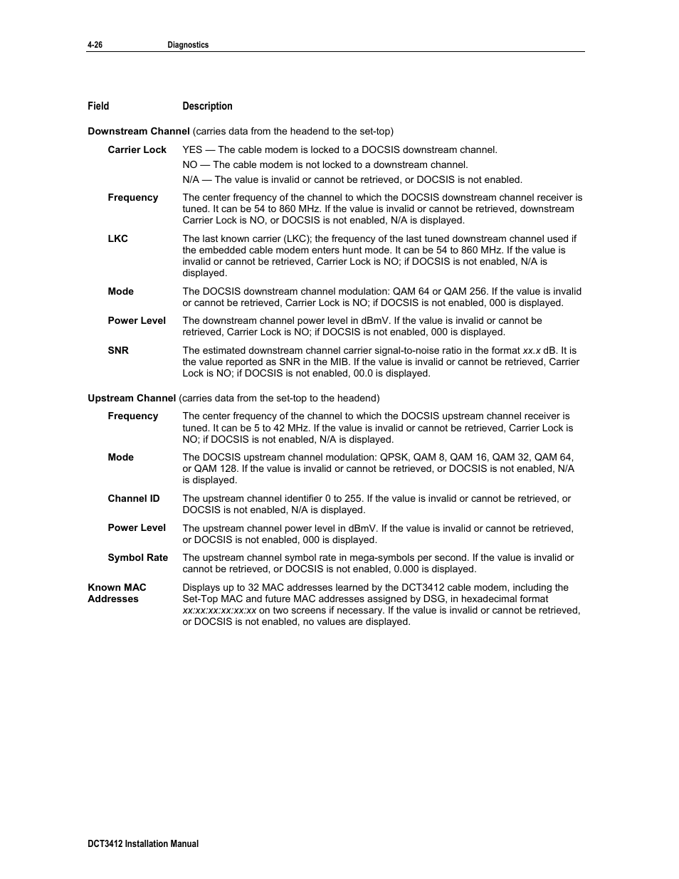 Motorola DCT3412 User Manual | Page 66 / 77