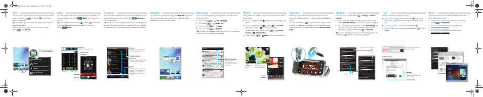 3 5 3 g, Browser, Partly sunny | 3g market b market | Motorola BACKFLIP 68000202889 User Manual | Page 2 / 2