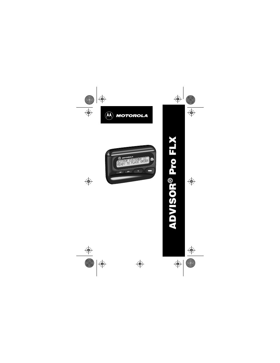Motorola Pro FLX User Manual | 16 pages