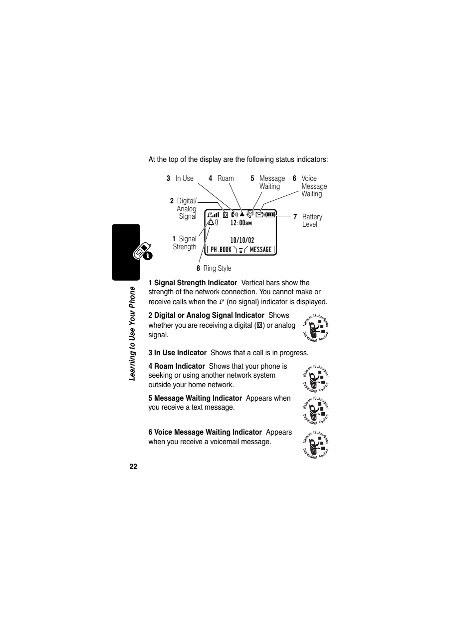 Motorola C353 User Manual | Page 24 / 94