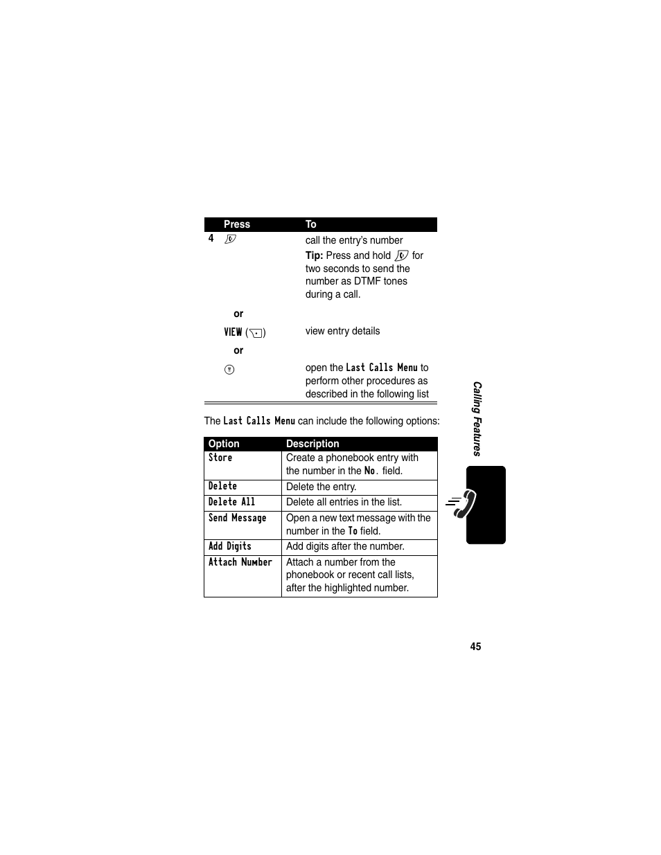 Motorola C353 User Manual | Page 47 / 94