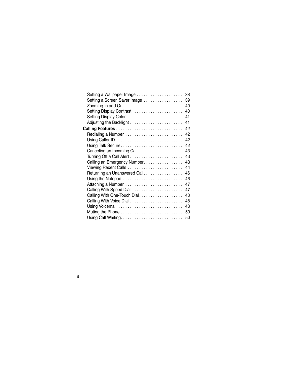 Motorola C353 User Manual | Page 6 / 94