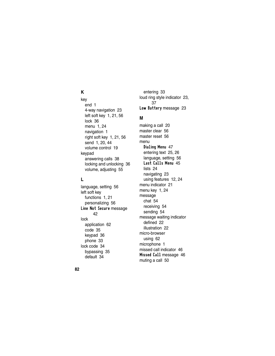 Motorola C353 User Manual | Page 84 / 94