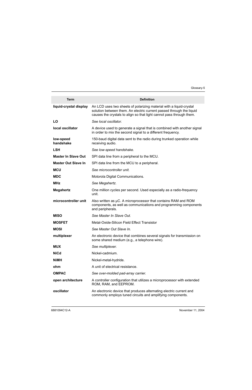 Motorola SSETM 5000 User Manual | Page 213 / 224