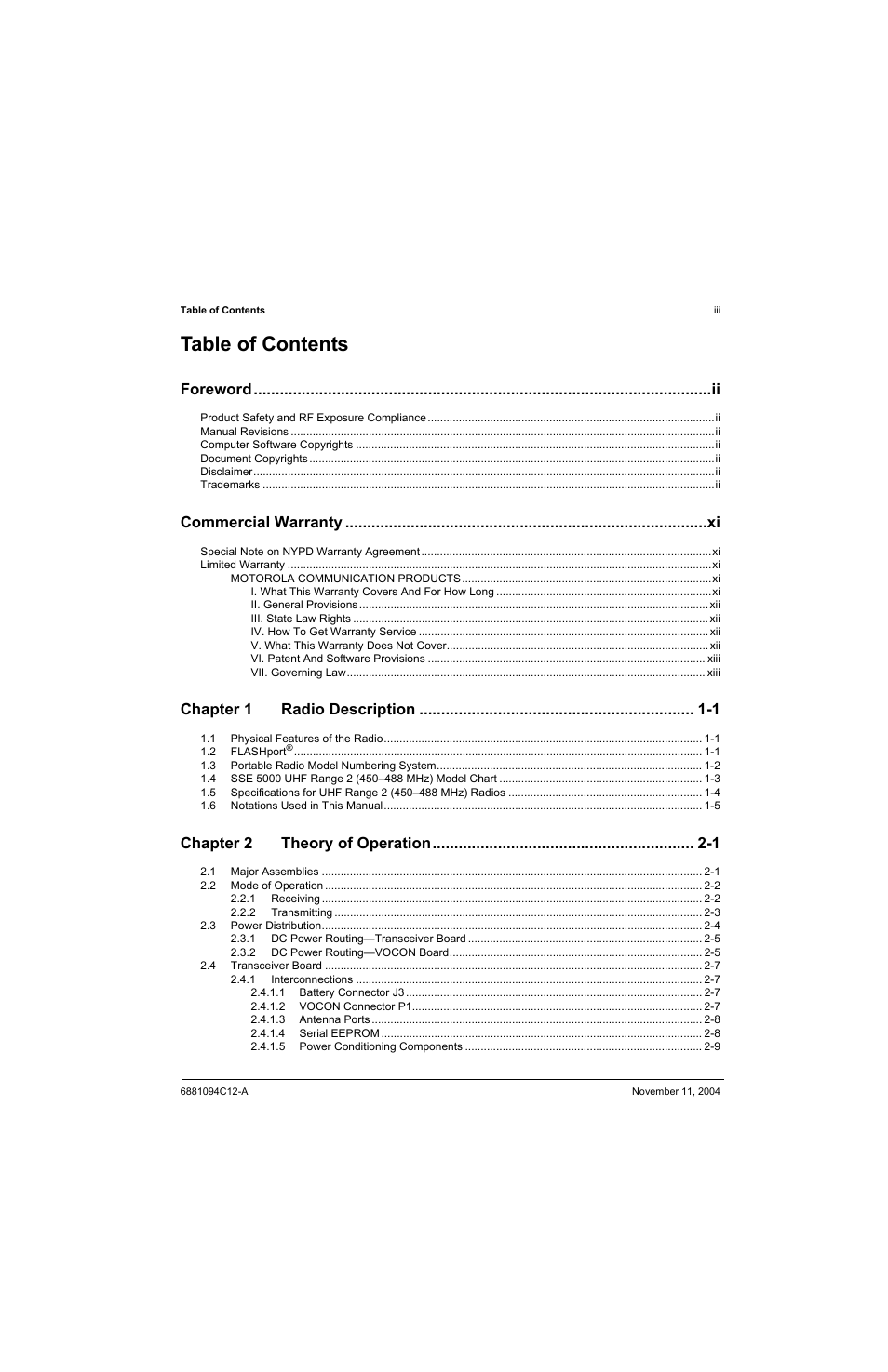 Motorola SSETM 5000 User Manual | Page 5 / 224