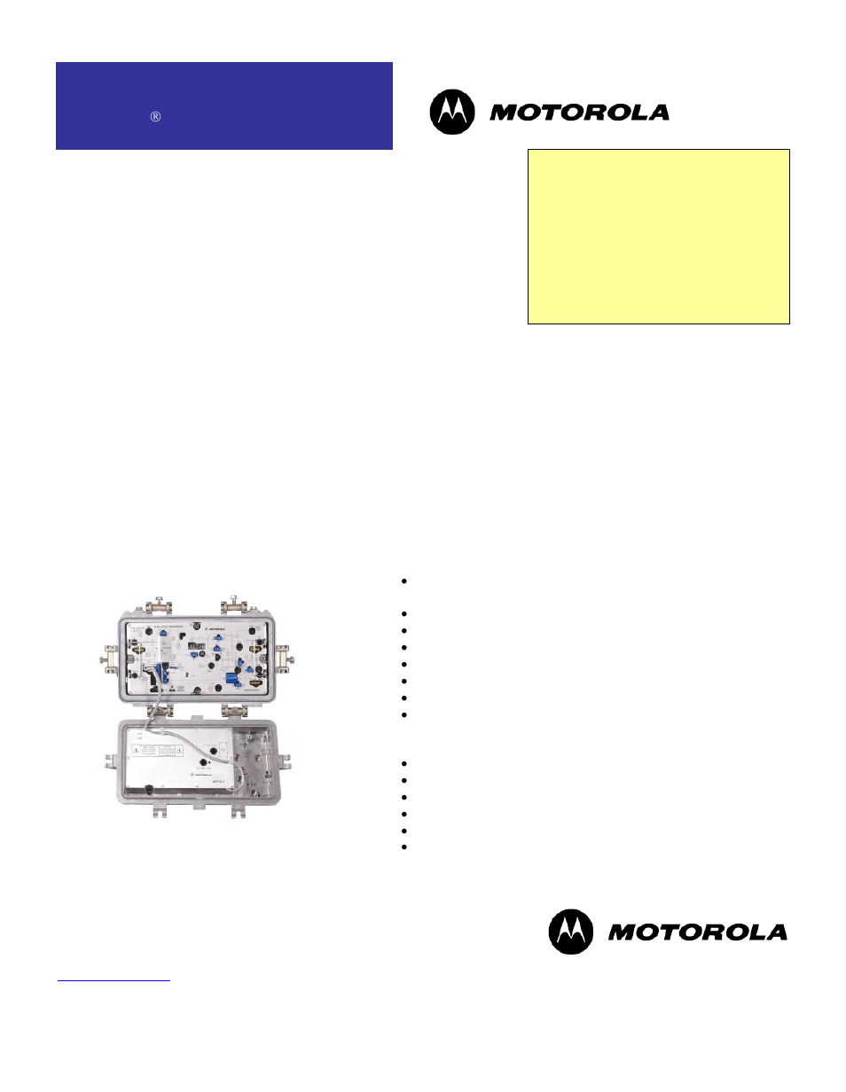 Motorola MB87 User Manual | 12 pages