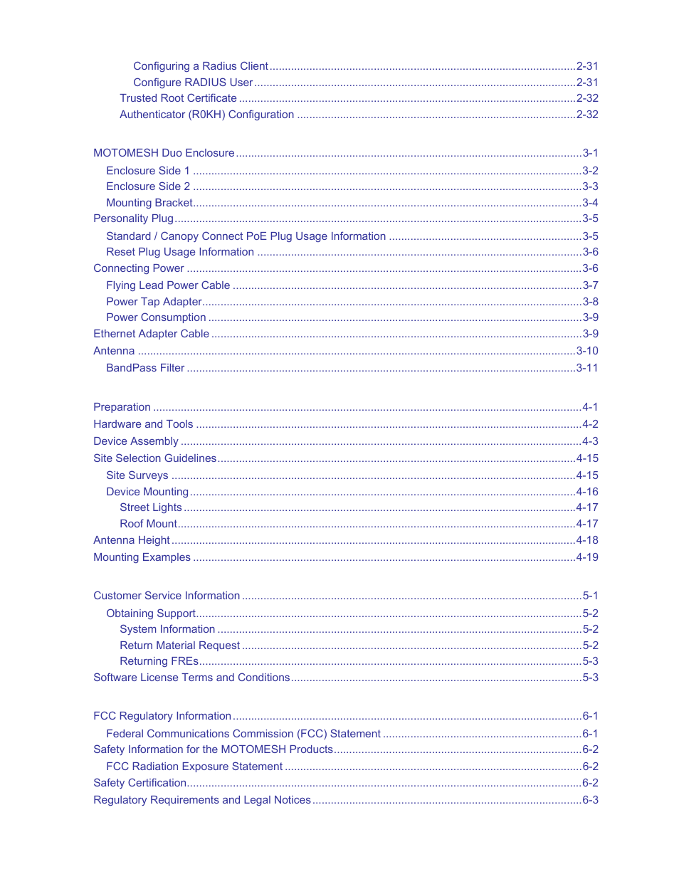 Motorola 2.1 User Manual | Page 6 / 135