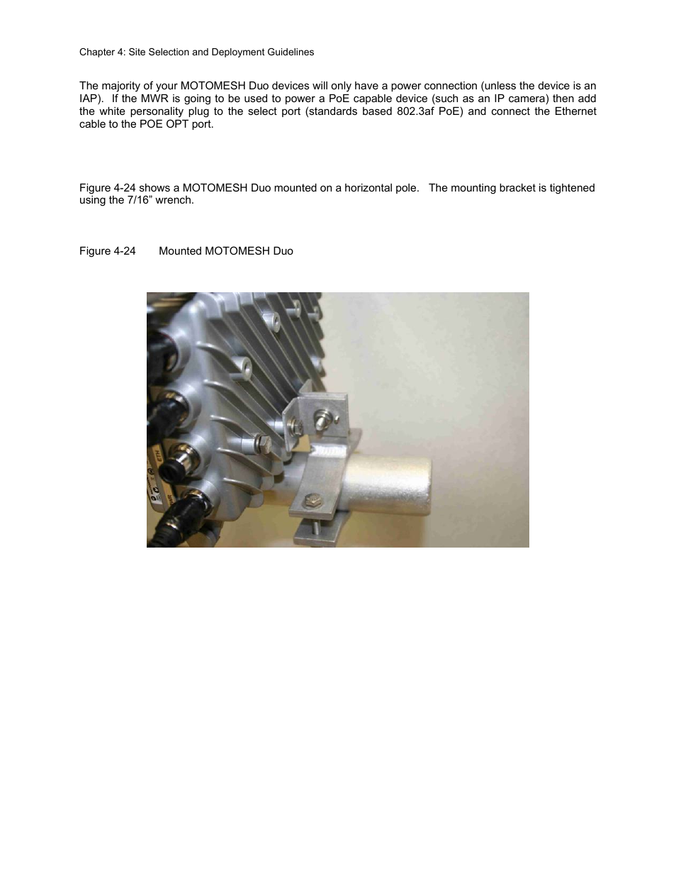Figure 4-24, Mounted motomesh duo -14 | Motorola 2.1 User Manual | Page 73 / 135