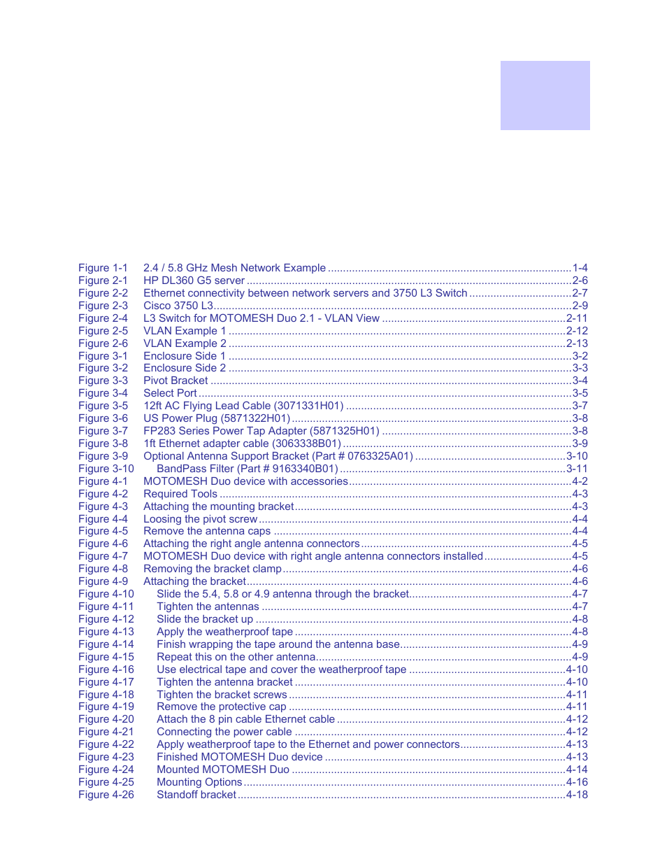 List of figures | Motorola 2.1 User Manual | Page 8 / 135