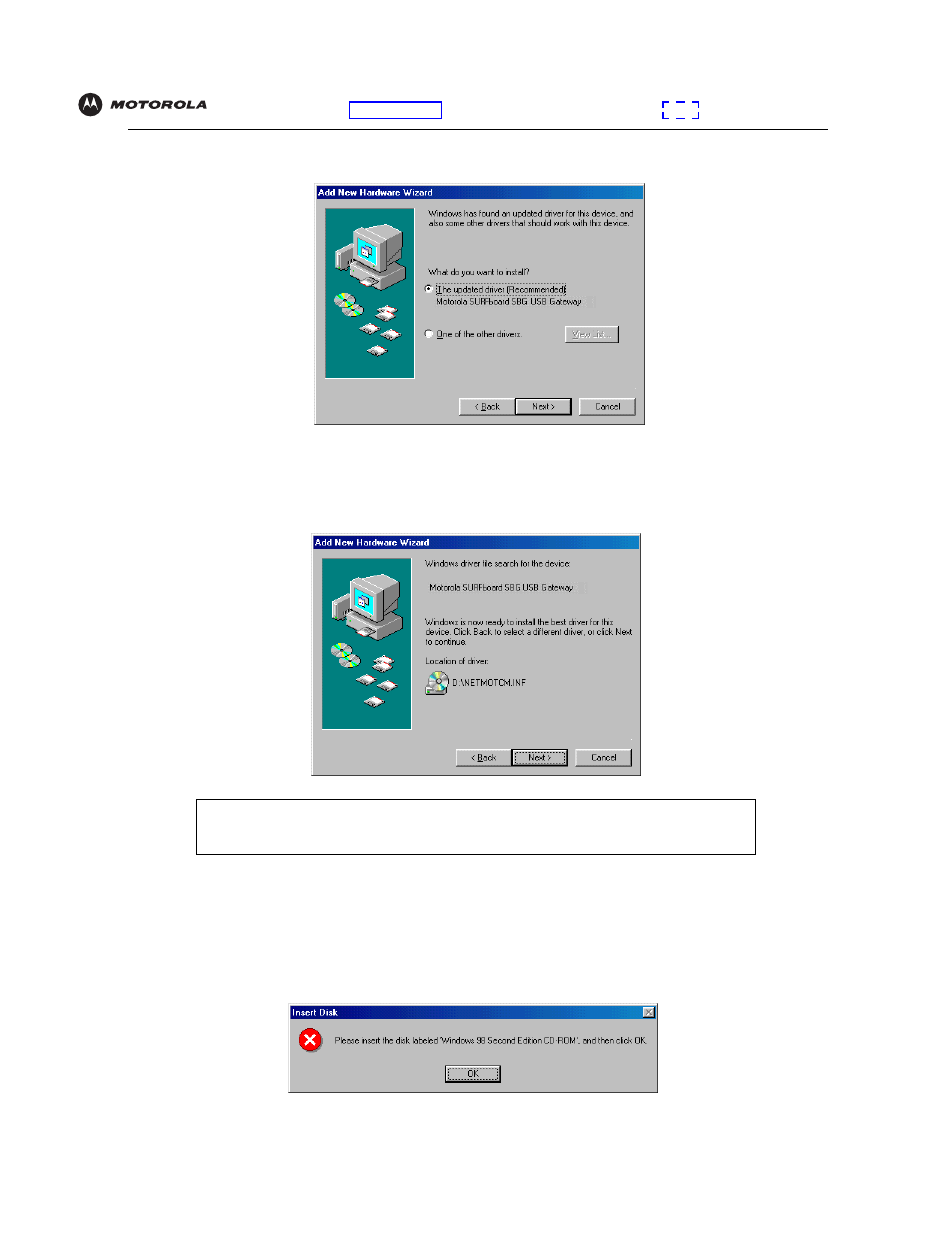 Motorola SBG940 User Manual | Page 100 / 141