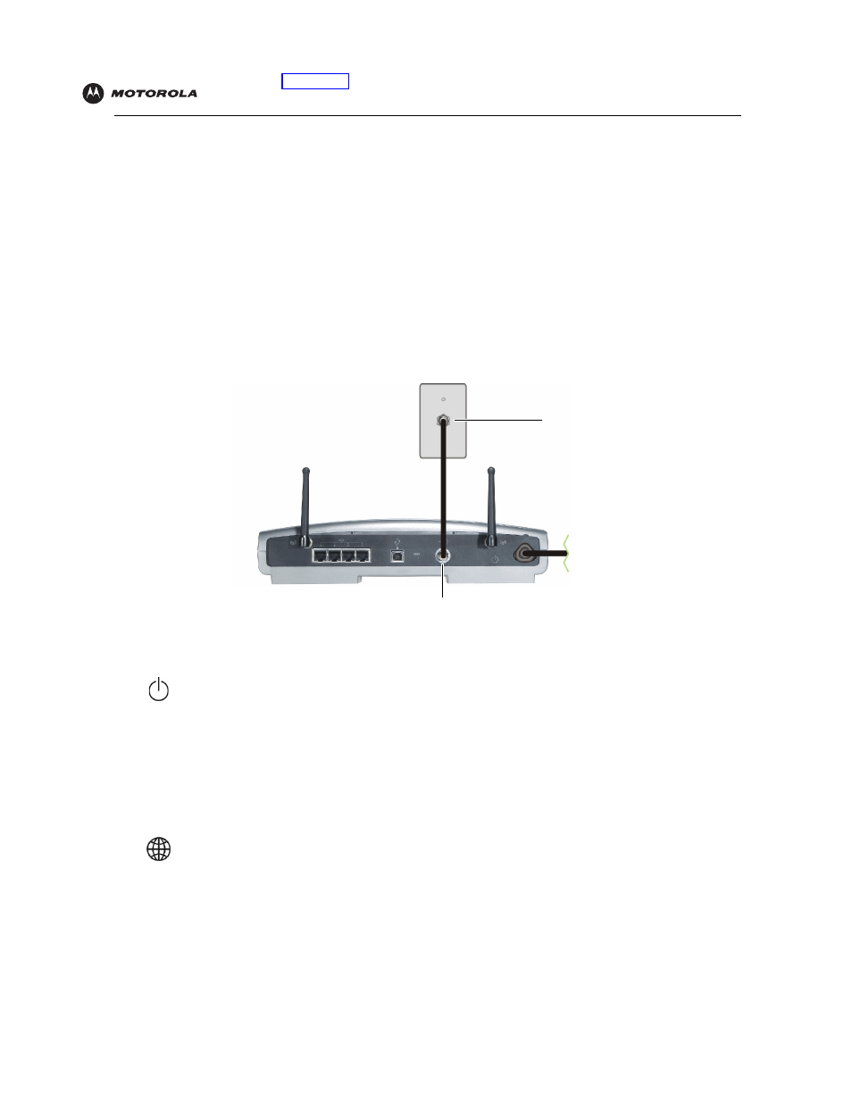 Connecting the sbg940 to the cable system, Cabling the lan | Motorola SBG940 User Manual | Page 27 / 141