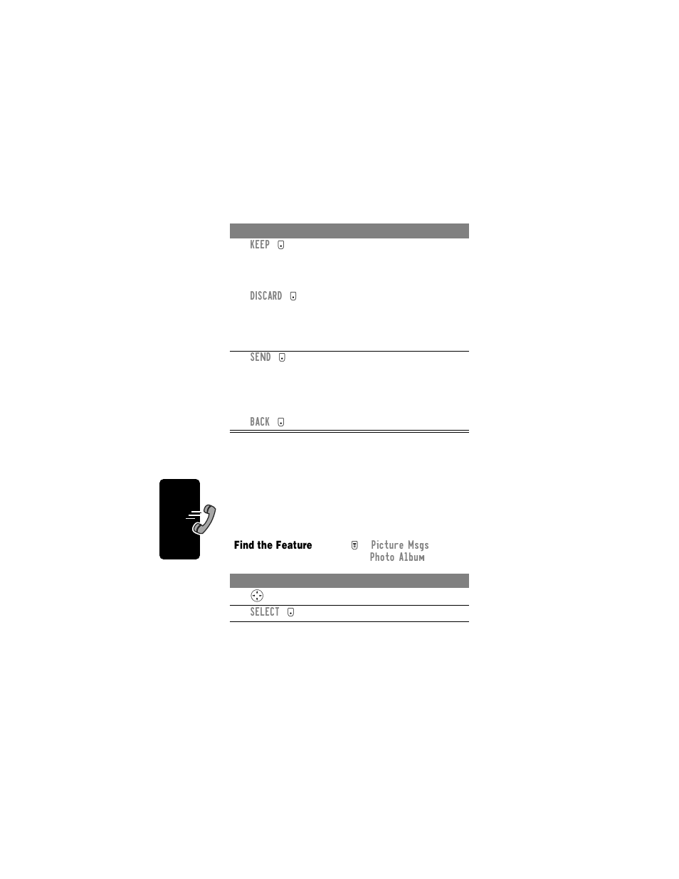 View, send, delete, or rename photos | Motorola T720i User Manual | Page 66 / 112