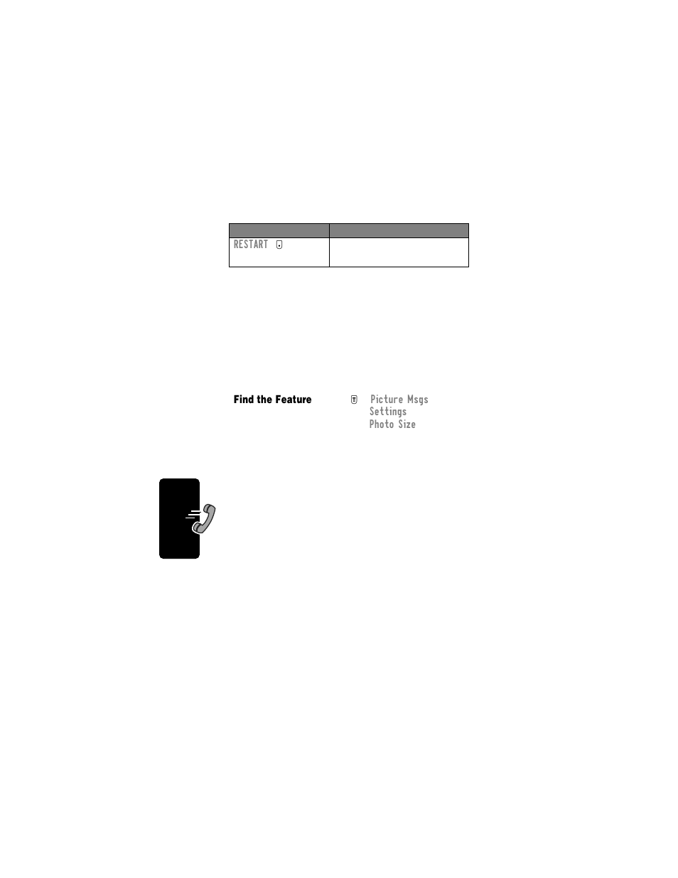 Set photo capture size | Motorola T720i User Manual | Page 68 / 112
