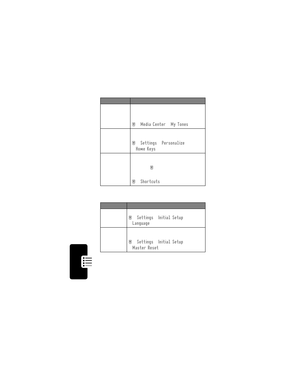 Menu features | Motorola T720i User Manual | Page 74 / 112