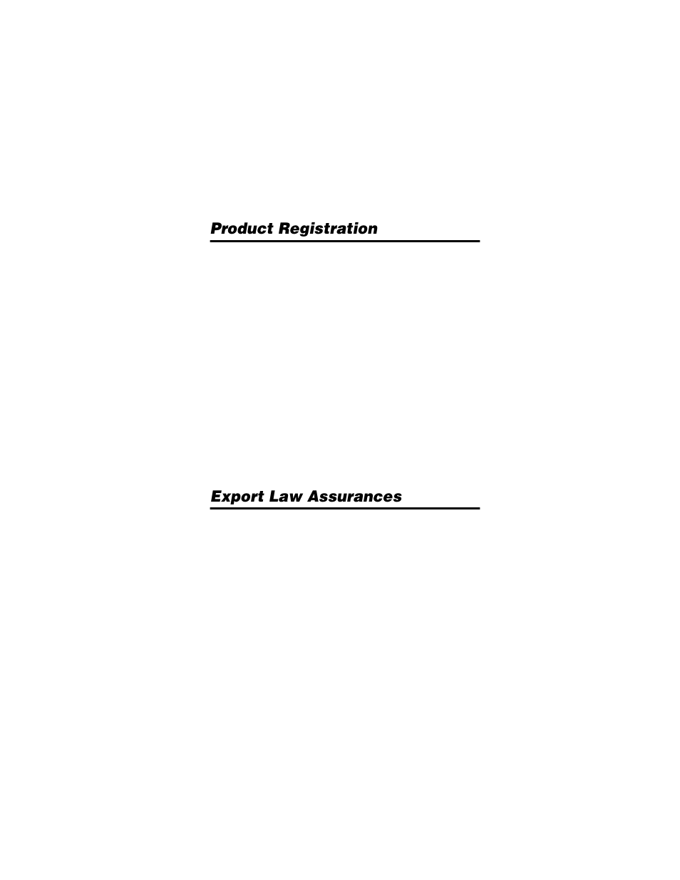 Product registration, Export law assurances | Motorola T720i User Manual | Page 97 / 112