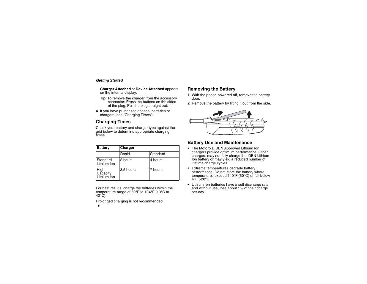 Motorola i560 User Manual | Page 14 / 209