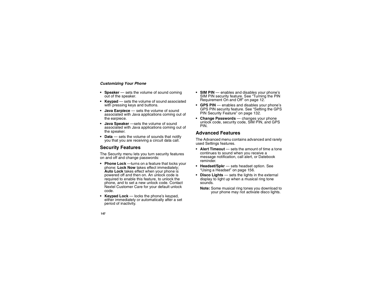 Motorola i560 User Manual | Page 156 / 209