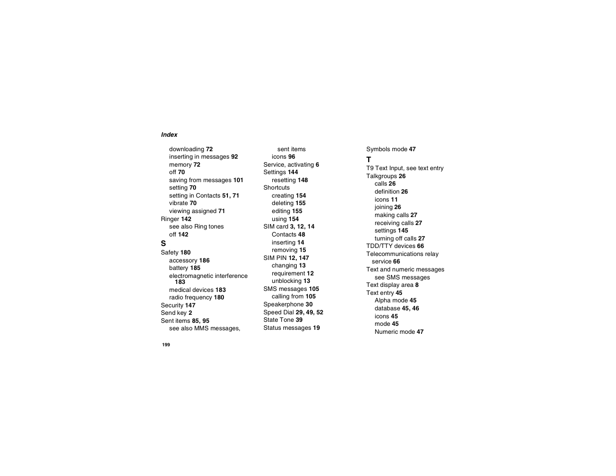 Motorola i560 User Manual | Page 208 / 209