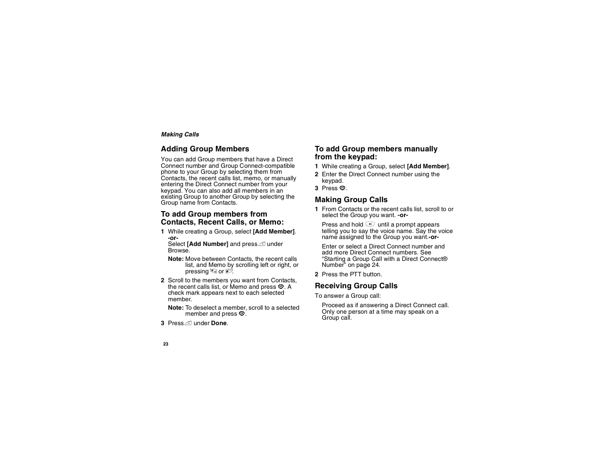 Motorola i560 User Manual | Page 32 / 209
