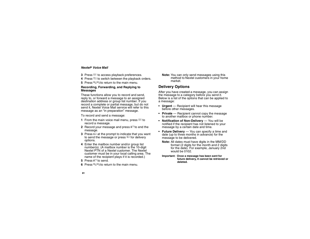 Motorola i560 User Manual | Page 90 / 209