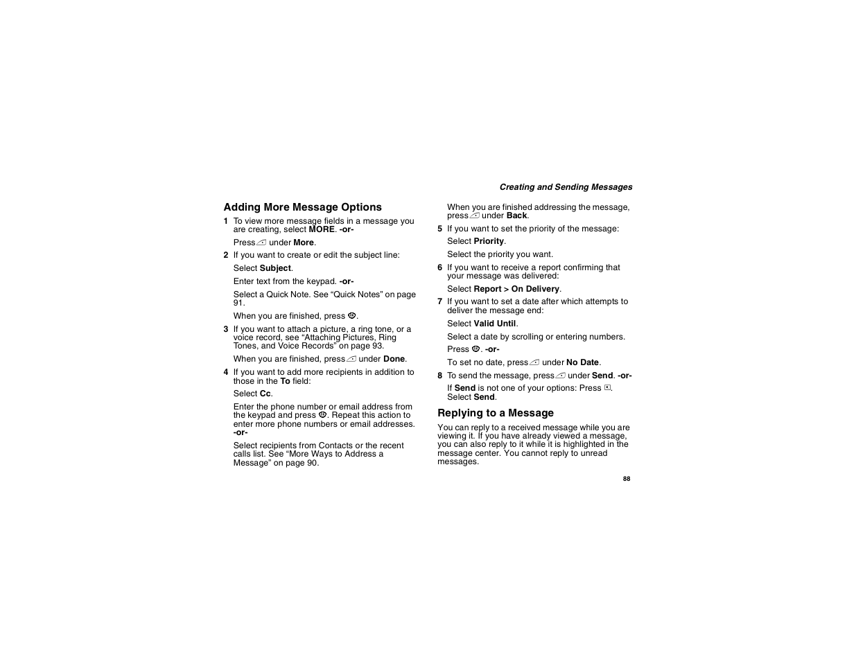 Motorola i560 User Manual | Page 97 / 209