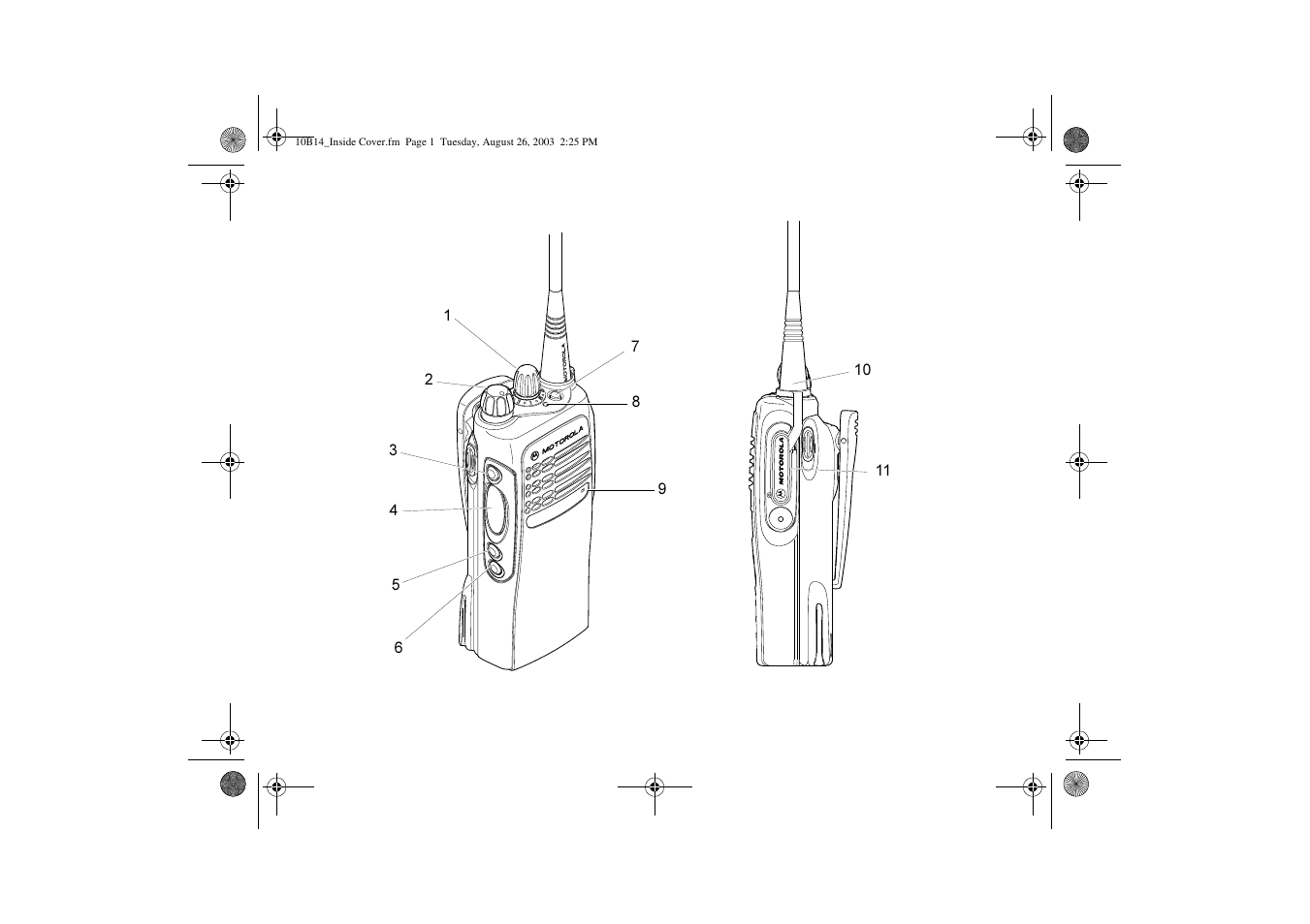 Motorola GP640 User Manual | Page 2 / 14