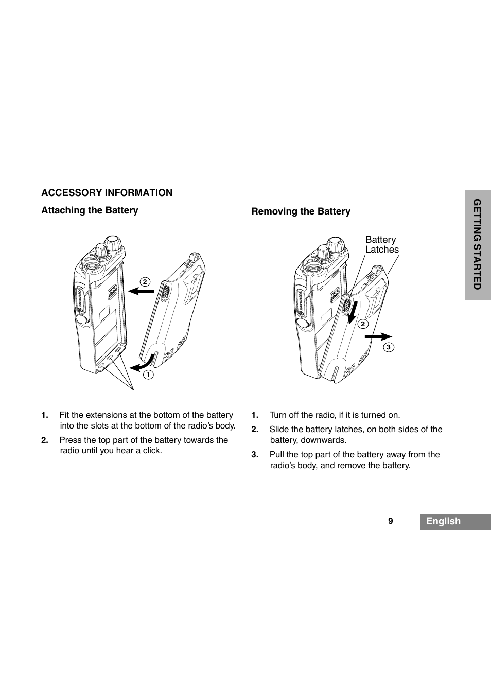 Motorola GP340 User Manual | Page 11 / 30