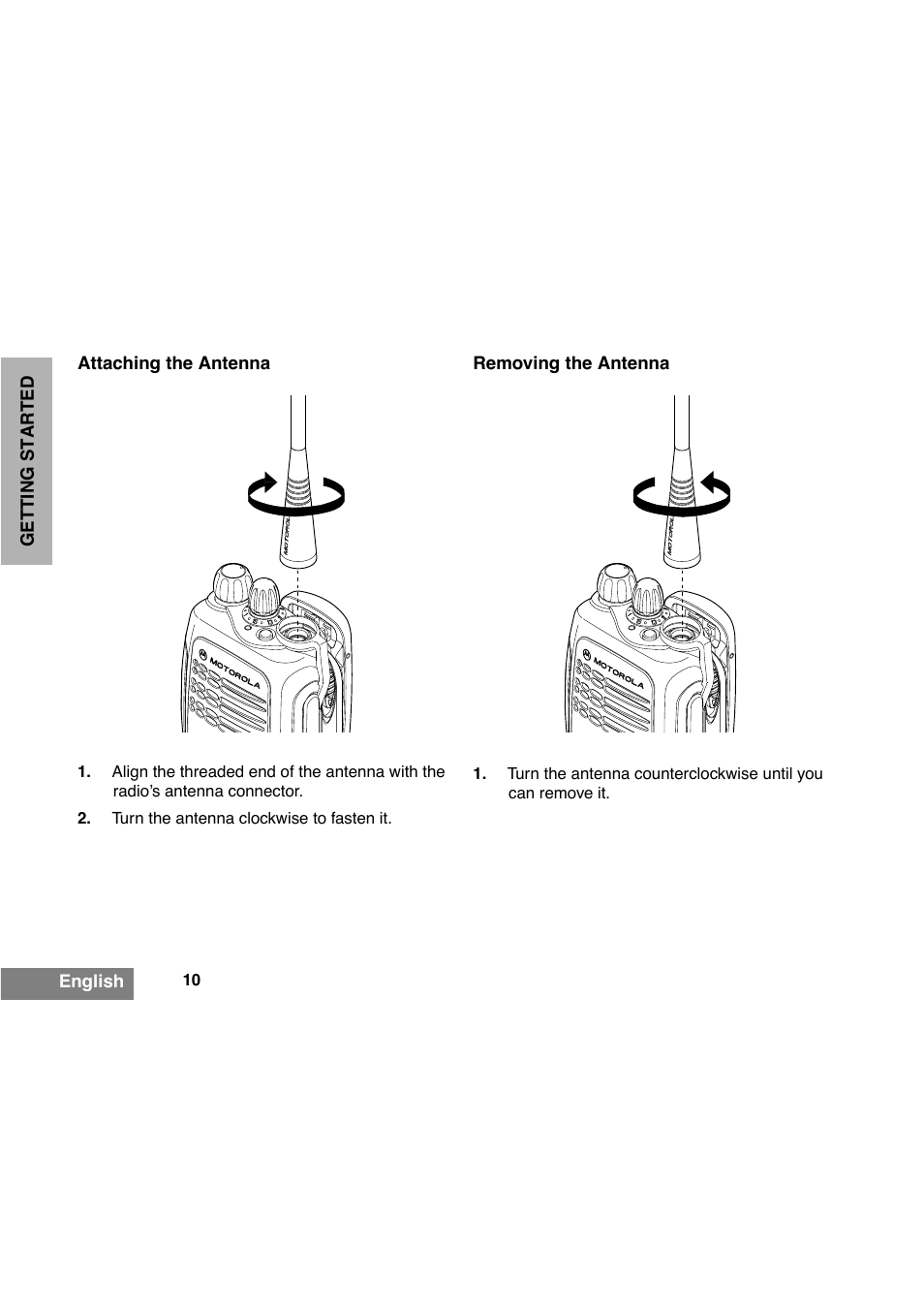 Motorola GP340 User Manual | Page 12 / 30