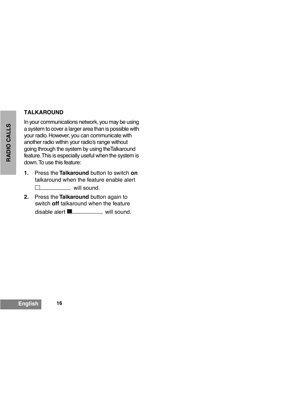 Motorola GP340 User Manual | Page 18 / 30