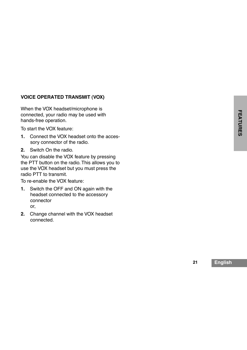 Motorola GP340 User Manual | Page 23 / 30