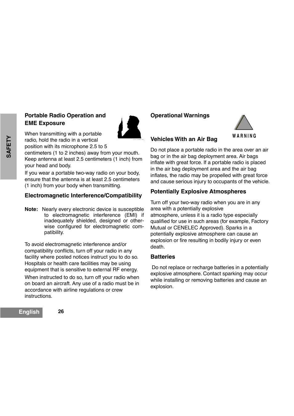 Motorola GP340 User Manual | Page 28 / 30