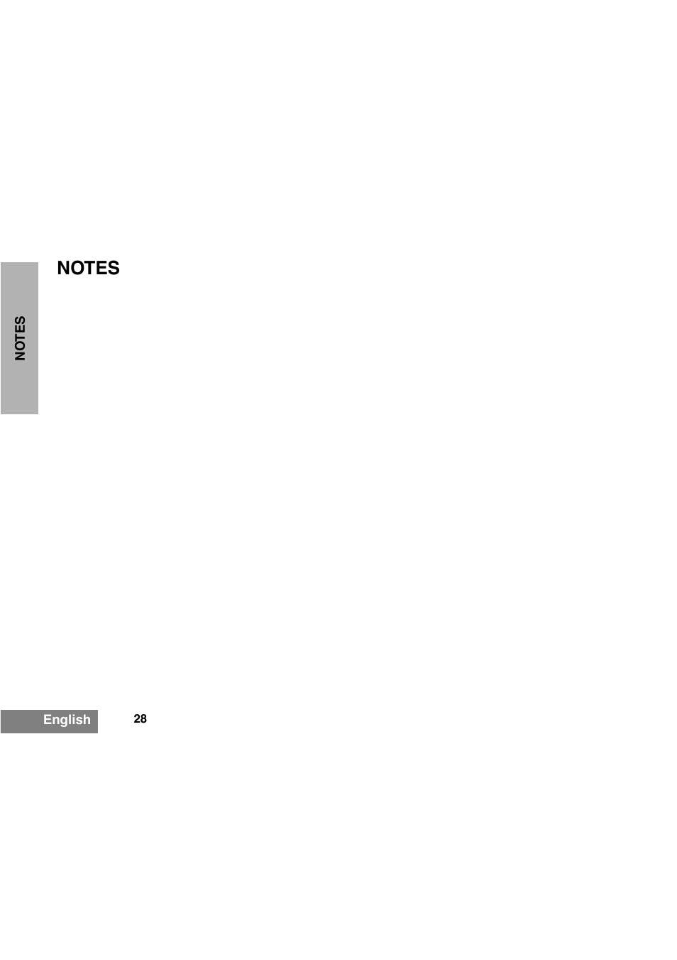 Notes | Motorola GP340 User Manual | Page 30 / 30