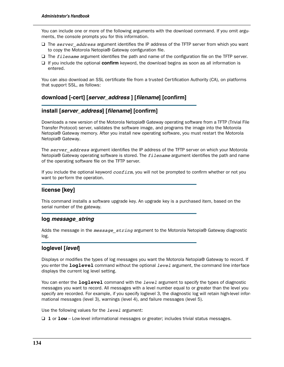 Motorola 2200 User Manual | Page 134 / 262