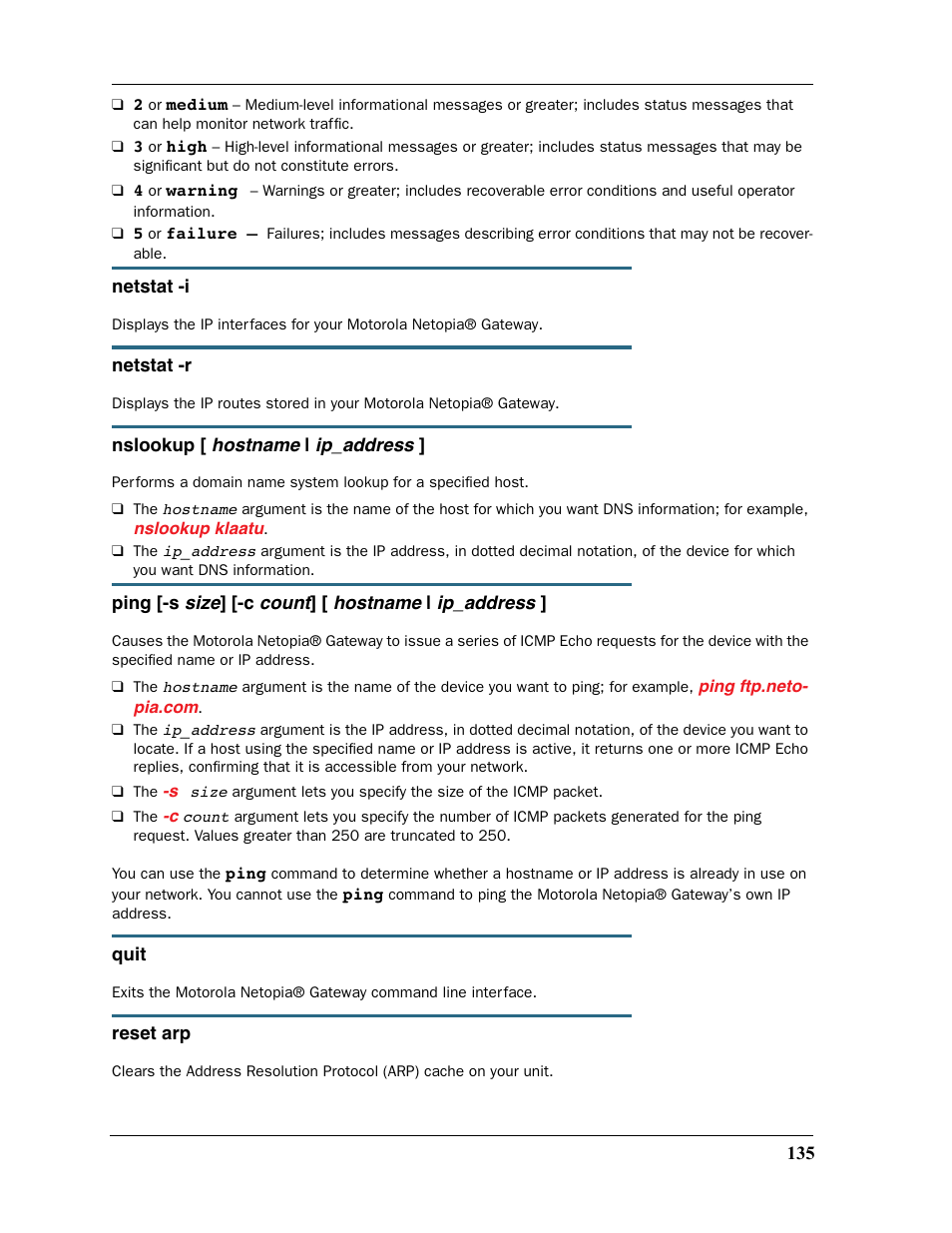 Motorola 2200 User Manual | Page 135 / 262