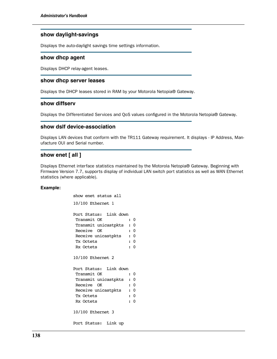 Motorola 2200 User Manual | Page 138 / 262