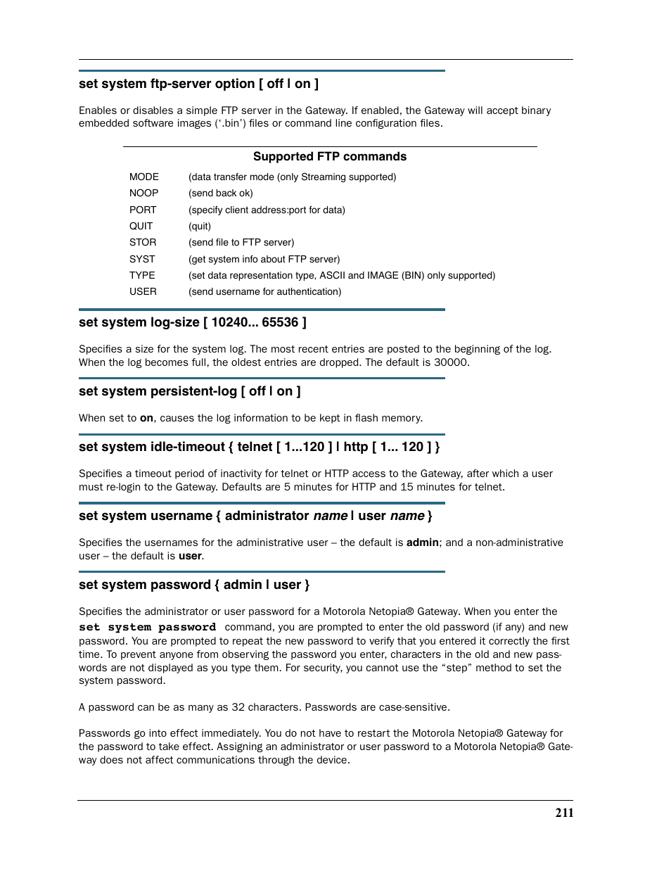 Motorola 2200 User Manual | Page 211 / 262