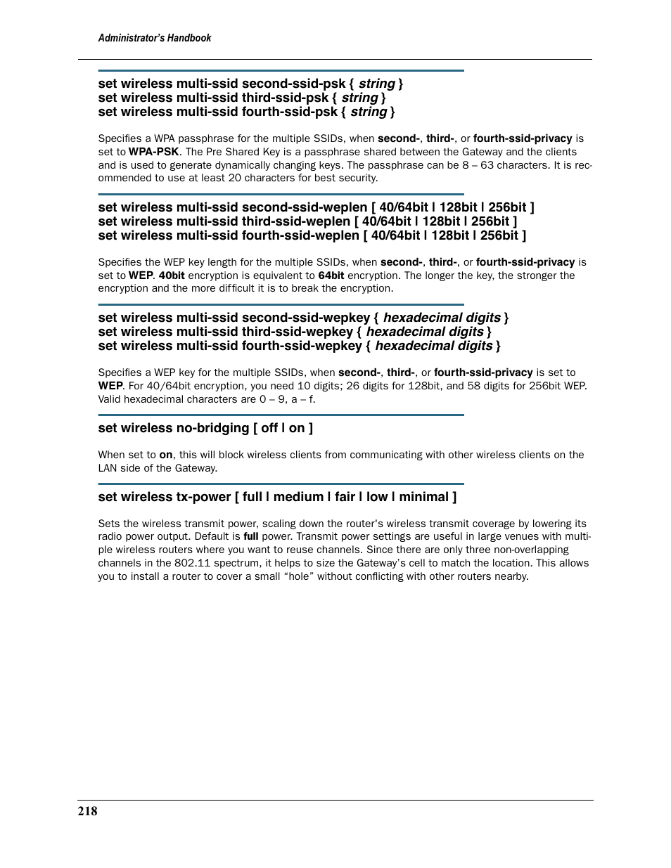 Motorola 2200 User Manual | Page 218 / 262