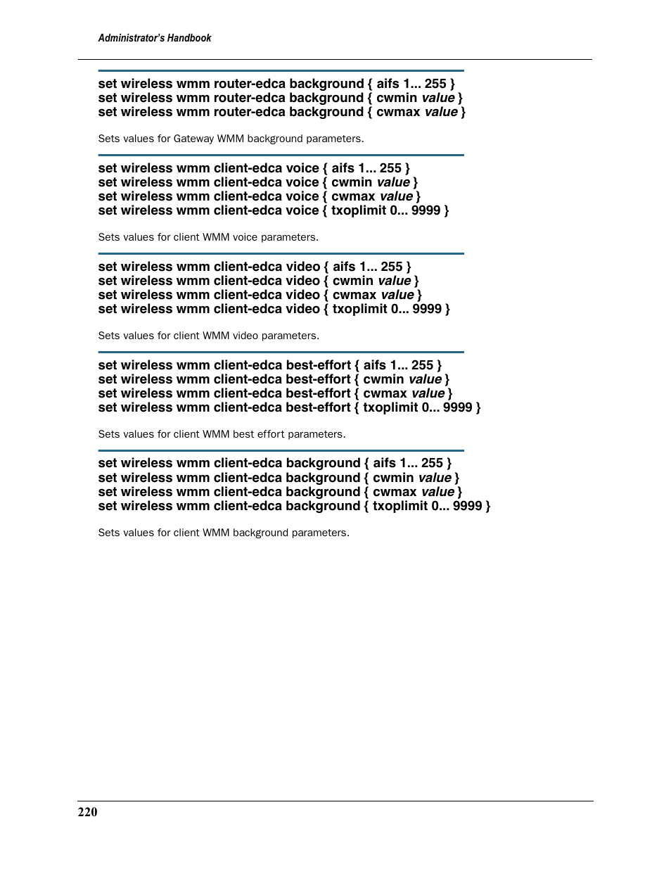 Motorola 2200 User Manual | Page 220 / 262