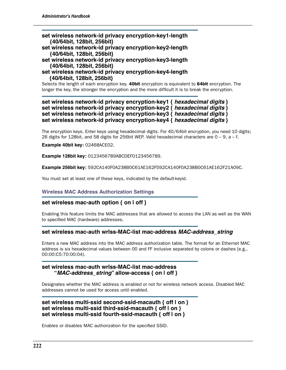 Wireless | Motorola 2200 User Manual | Page 222 / 262