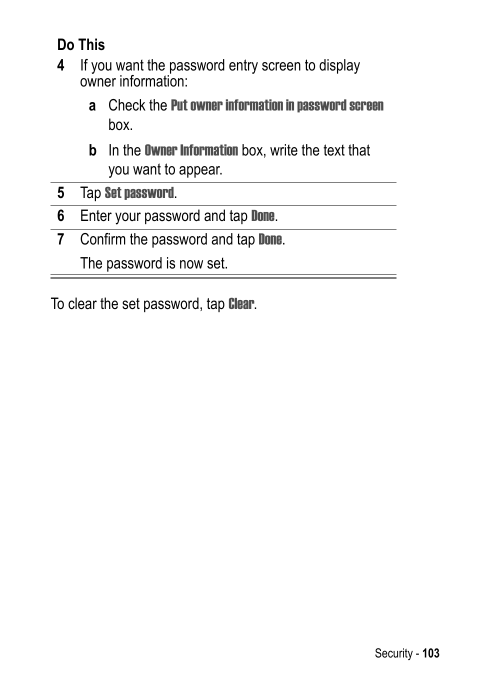 Motorola A925 User Manual | Page 103 / 146