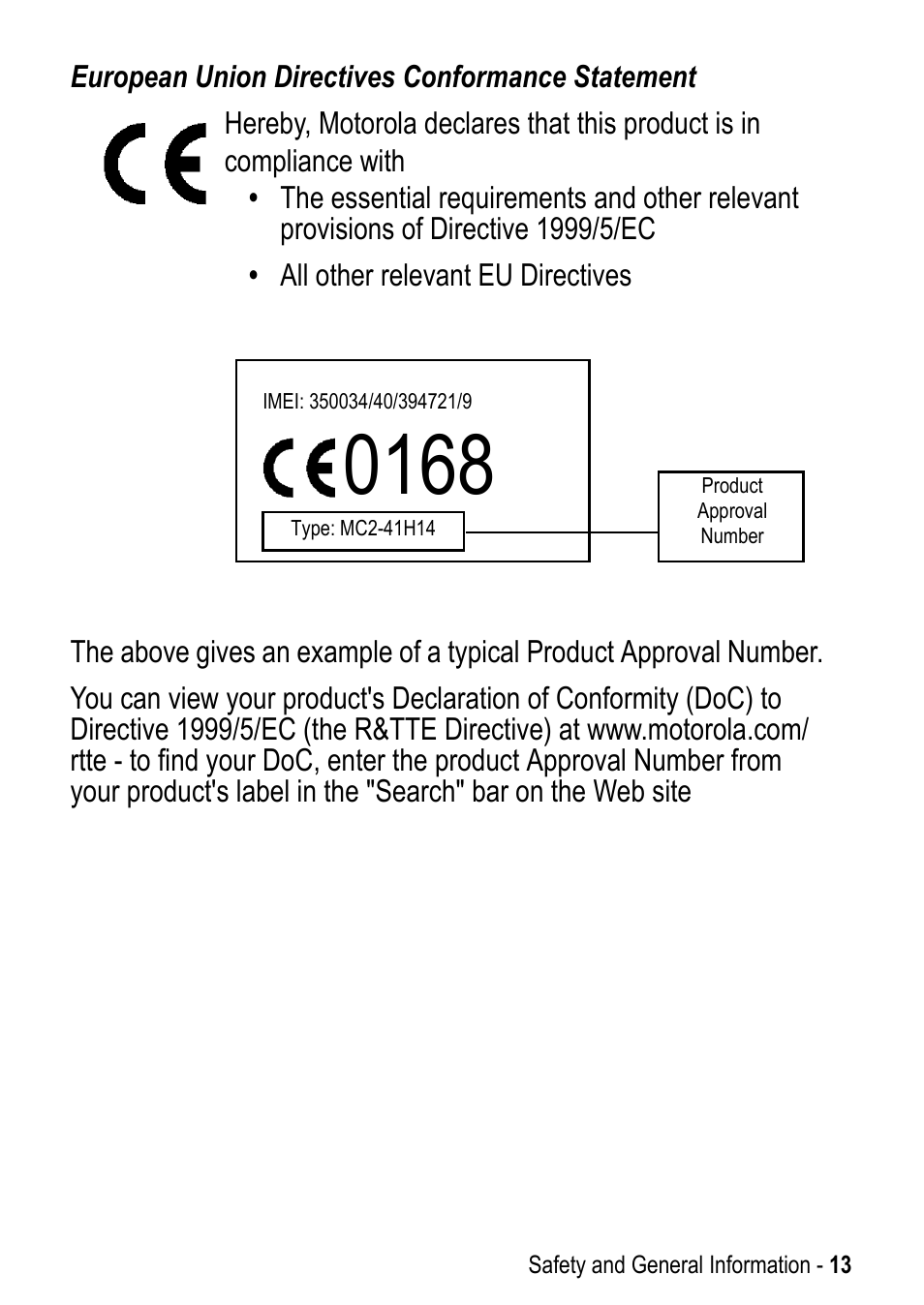 Motorola A925 User Manual | Page 13 / 146