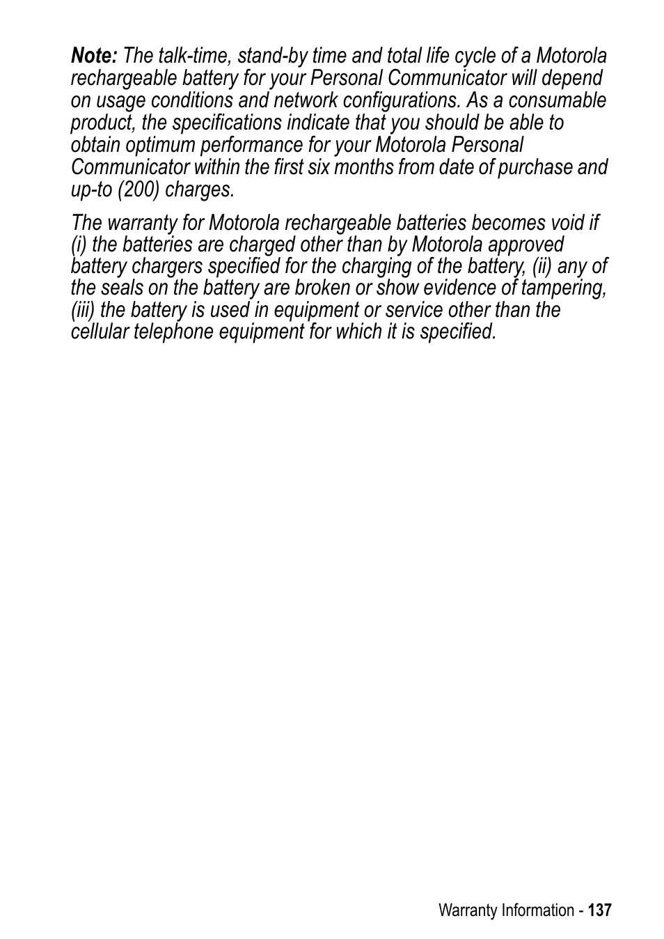 Motorola A925 User Manual | Page 137 / 146