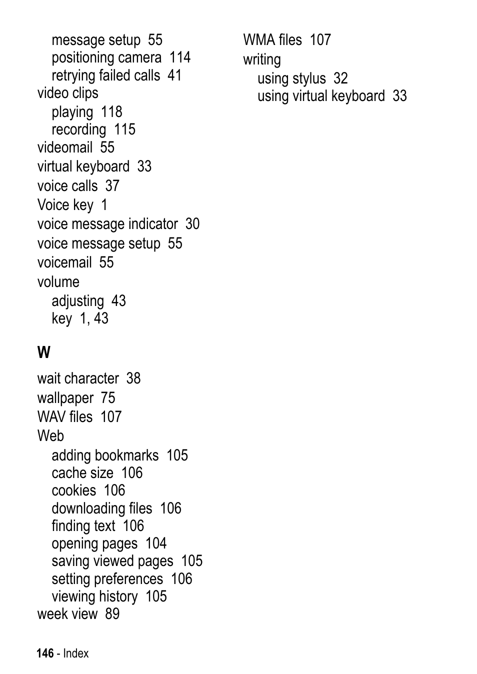 Motorola A925 User Manual | Page 146 / 146