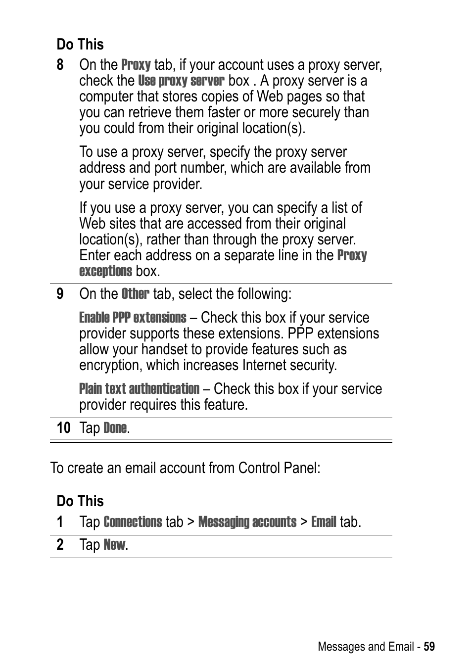 Motorola A925 User Manual | Page 59 / 146